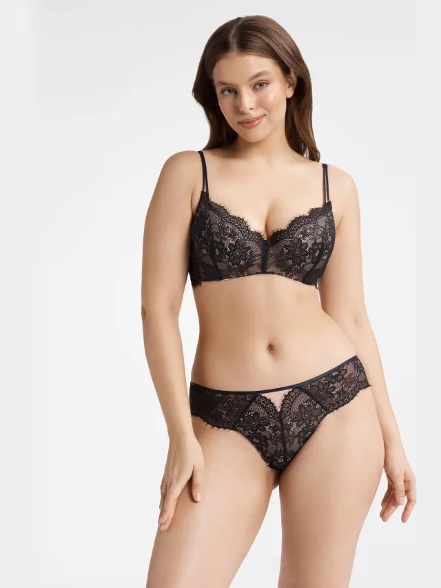 ESOTIQ Kitty - Push-upbeha Zwart