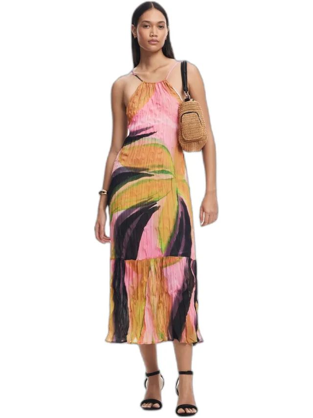 Desigual Nachtjapon van een vrouw Desigual Limoges geel