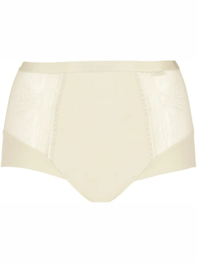 Lisca Gina slip met hoge taille crème Wit