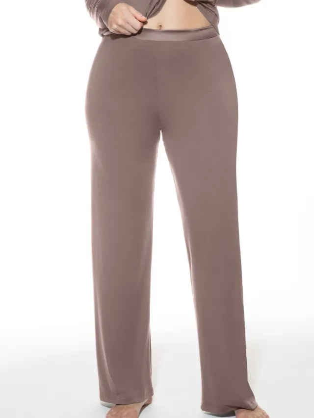 Mey Lange broek Serie Pure Chic Milk`n Coffee bruin