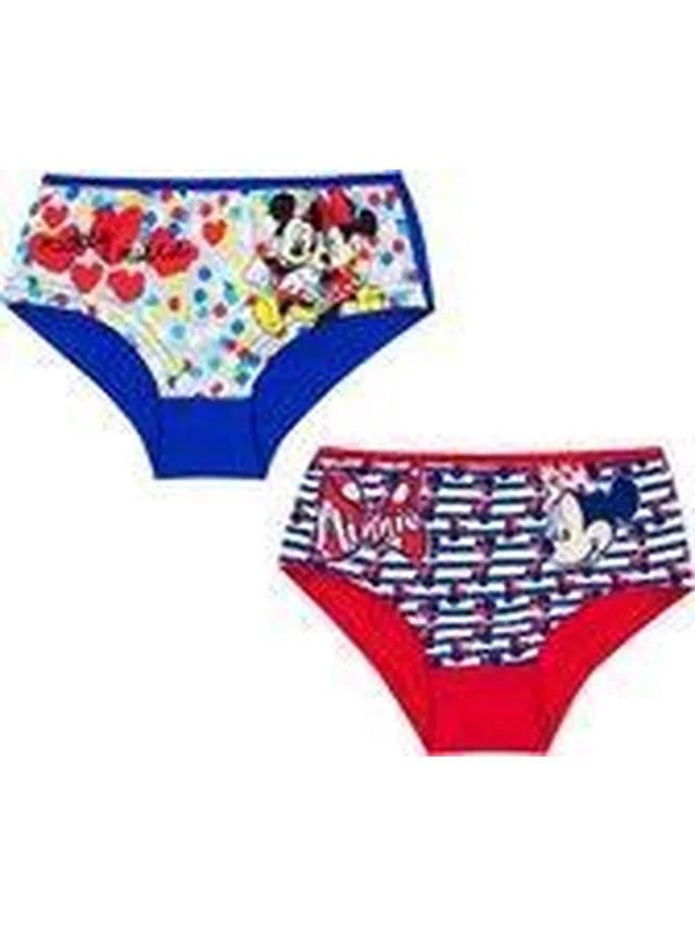 Disney Minnie Mouse - Onderbroek - Duopack - 4/5 jaar Multi
