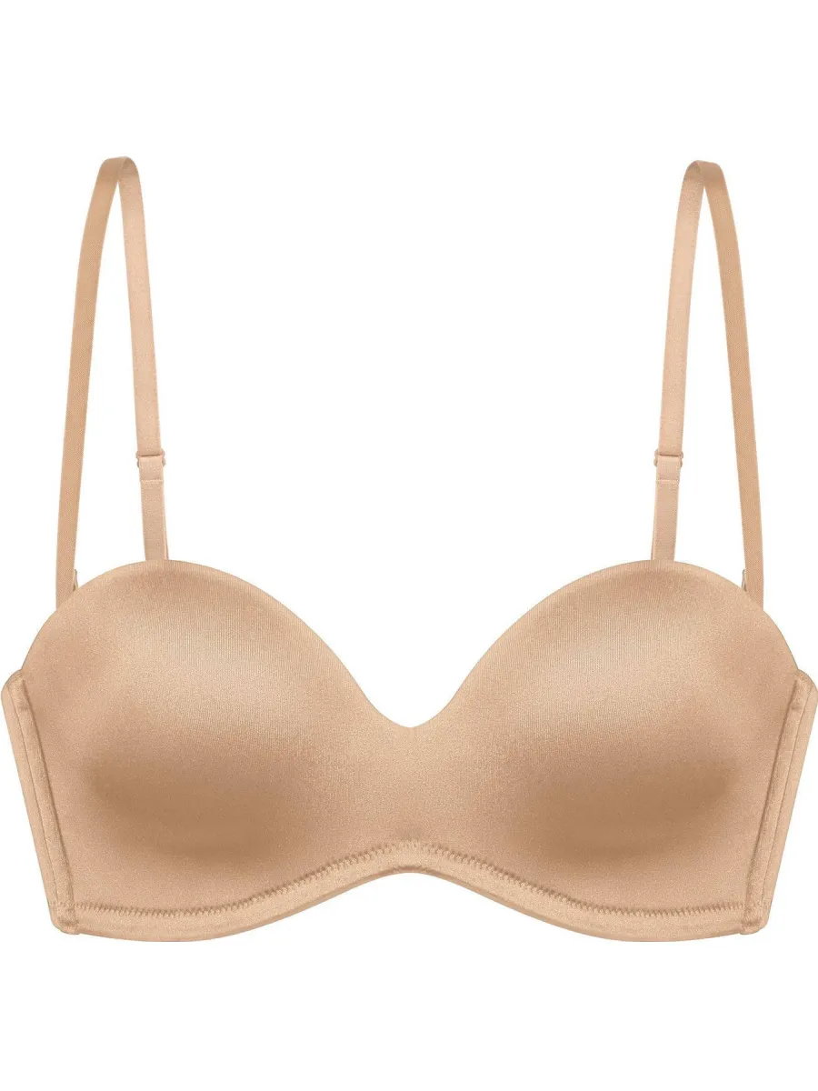 Dorina Sublime Sculpt voorgevormde strapless bh beige, foto 2