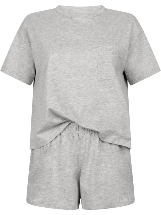 Hunkemöller Pyjamaset Grijs