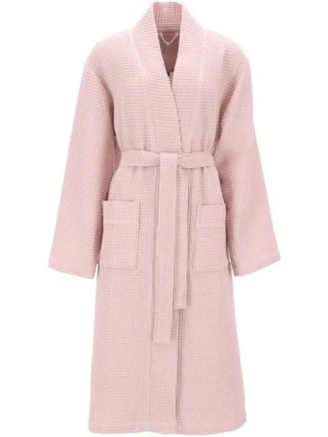 Vossen Siam Unisex Badjas van Vossen – Luxe en Comfort voor Hem & Haar Roze