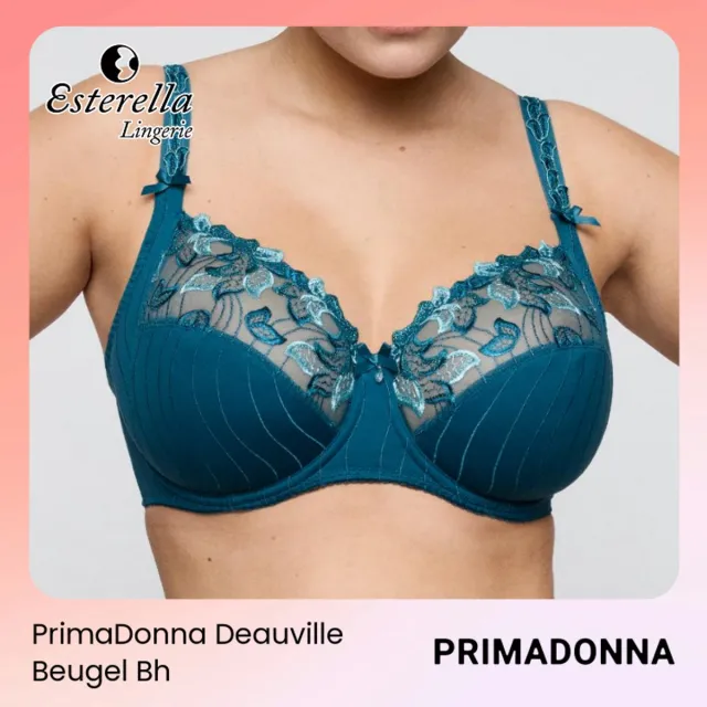 PrimaDonna Deauville Beugel Bh 0161810 Peacock - maat EU 85C / FR Groen