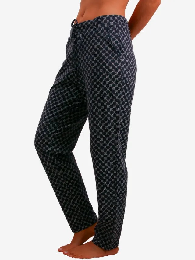 Joop! Pyjamahose Cosy blauw