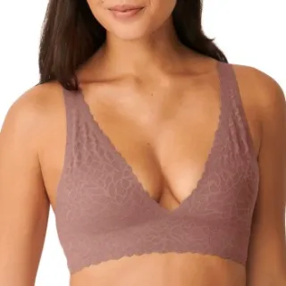 Sloggi ZERO Feel Lace 2.0 bh-top bruin Bruin,Zwart,Beige,Wit,Lila,Blauw