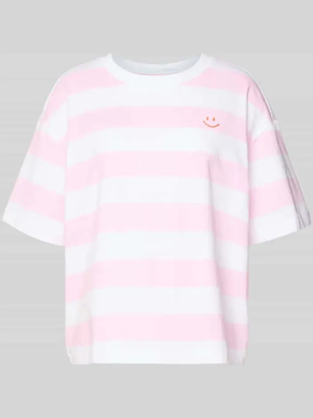 Mey Pyjamabovendeel met motiefprint Roze