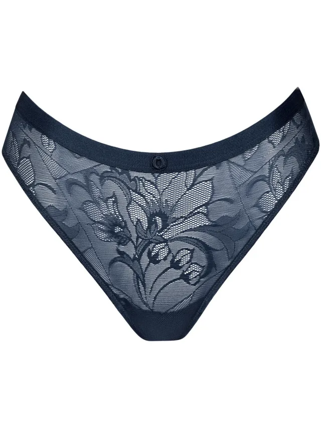 Lisca Karin laag uitgesneden slipje blauw
