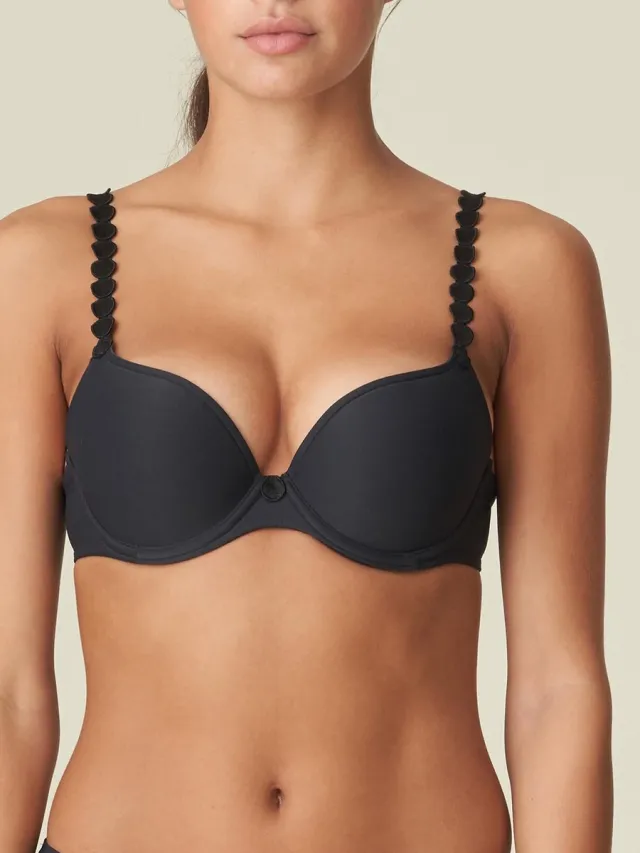 Marie Jo Tom Push Up Bh 0220827 Charbon - maat EU 75B / FR Zwart