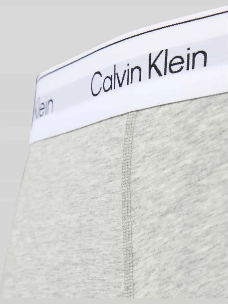 Calvin Klein Broek met label in band Lichtgrijs
