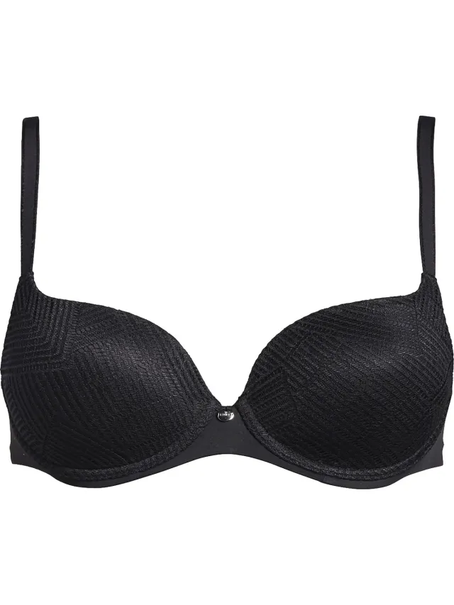 Chantelle EasyFeel - Emma - Bedekkende T-Shirt bh - Zwart
