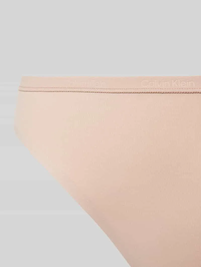 Calvin Klein String met elastische band beige, foto 3