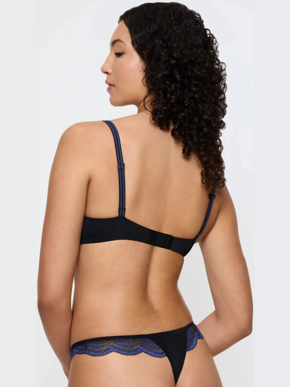 Triumph Comfort Glam push-up bh zwart/blauw, foto 5