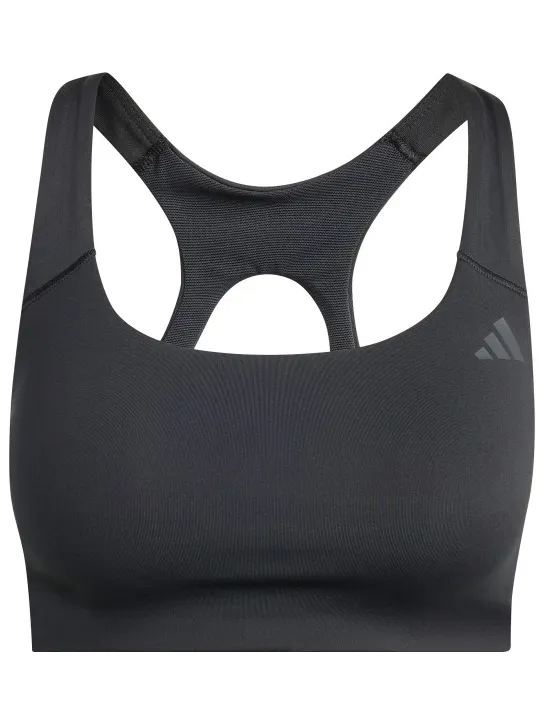 Adidas Optime Workout sportbeha zwart Grijs