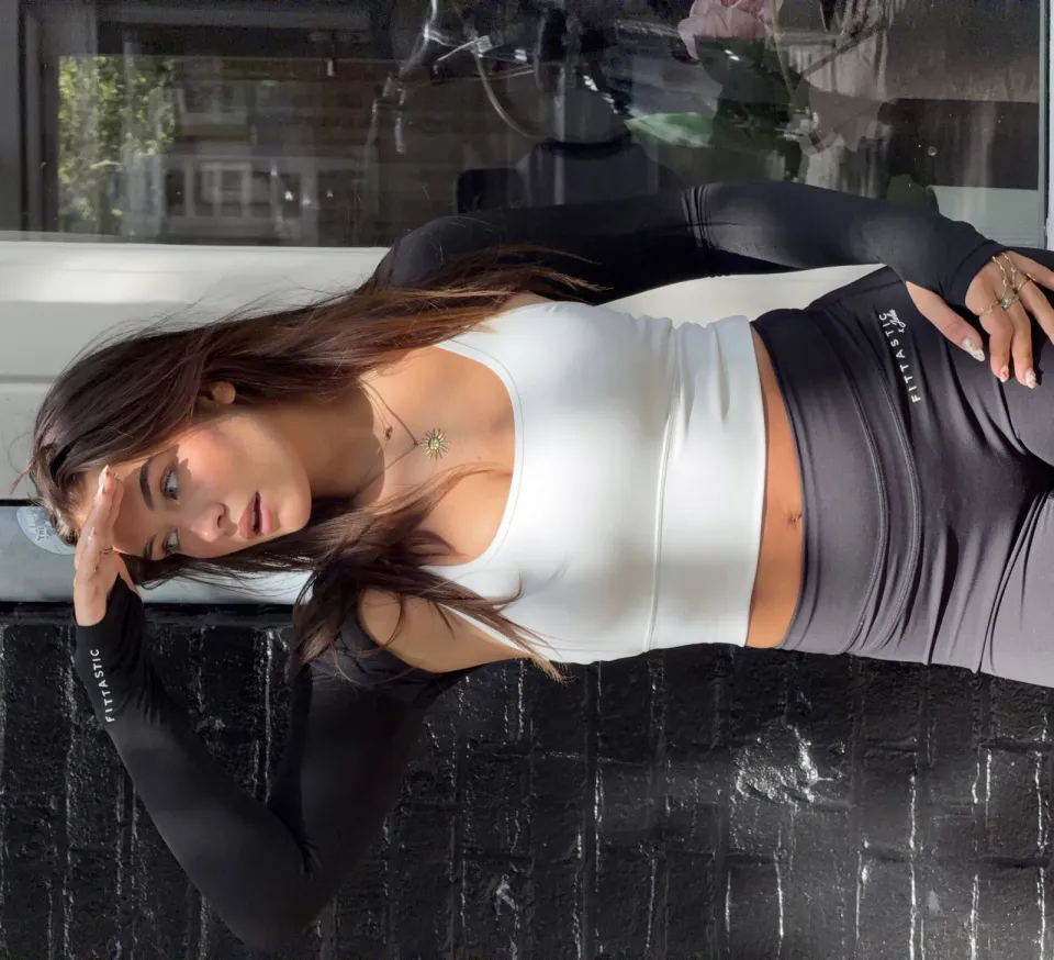 Fittastic Sportswear sport-bh medium support - wit, foto 2