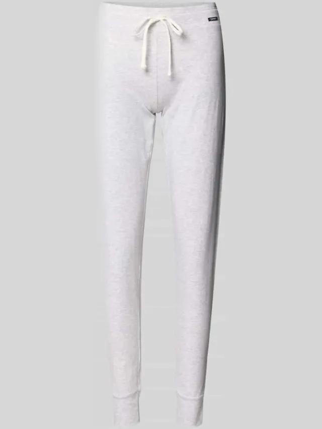 SKINY Pyjamabroek met steekzakken Lichtgrijs gemêleerd