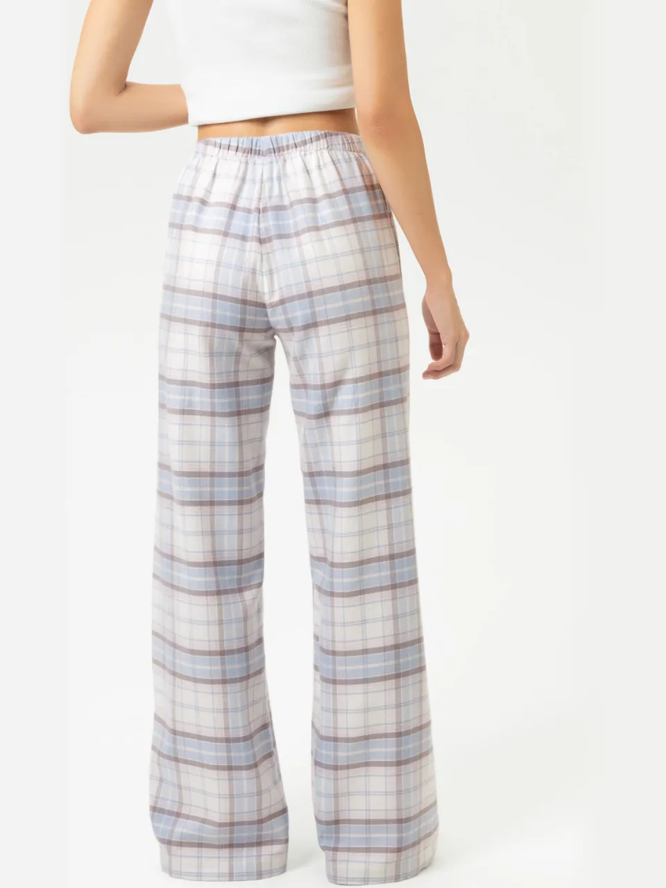 Mey Flanellen pyjamabroek Serie Winter Sleep Powder Blue, foto 3