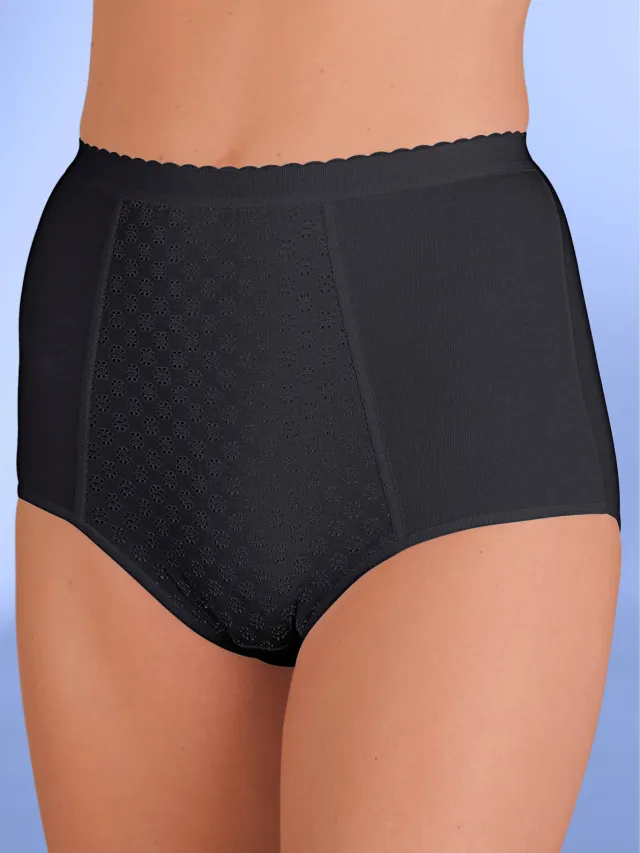 correctieslip zwart