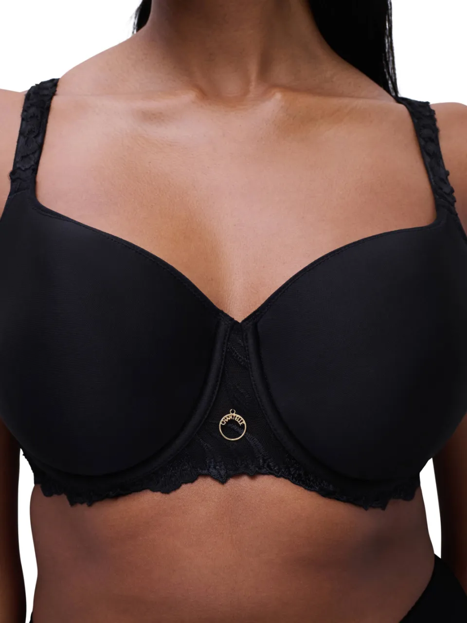 Chantelle Majestic voorgevormde T-shirt-bh zwart, foto 4