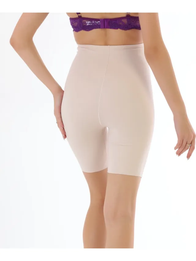Purple-Daisy Girdle Shapewear Corrigerende ondergoed Hoge Taille Short Corset (161-062-1) - Ondergoed Dames - BEIGE