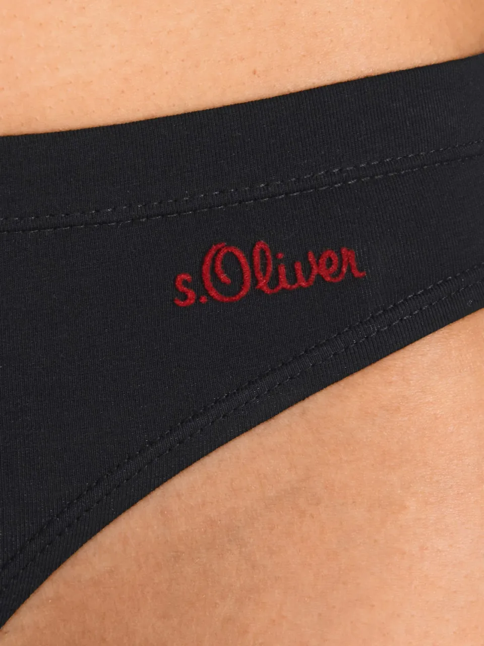 Bikinislip zwart, set van 3, foto 3