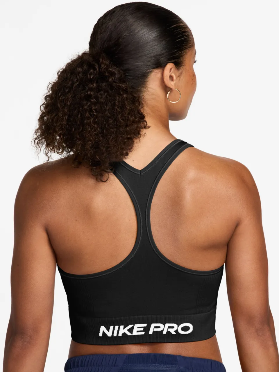 Nike Pro Seamless tanktop zwart, foto 2