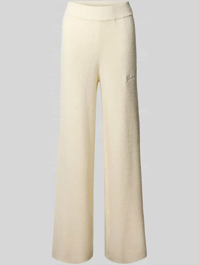 Guess Sweatpants met labelstiksel model 'LUA' offwhite, foto 2