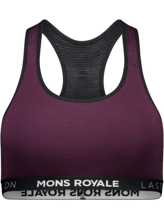 Mons Royale Sierra sportbeha paars Purper