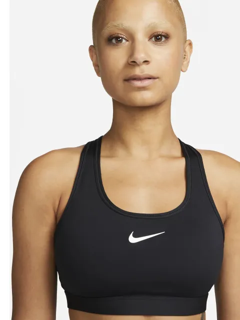 Nike Dri-FIT Swoosh sport-bh zwart, foto 5