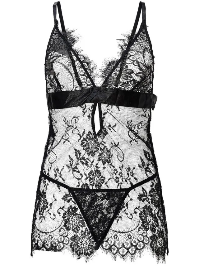 LingaDore Chemise Zwart
