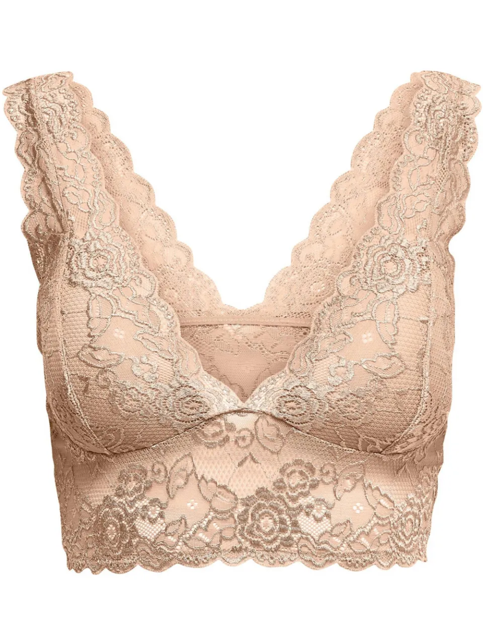 Only ONLCHLOE voorgevormde bralette beige, foto 2