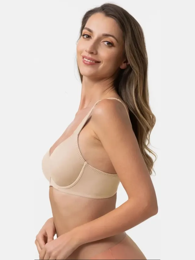 Dorina beugel Bh zonder vulling - Lindsay ECO - 80E - beige