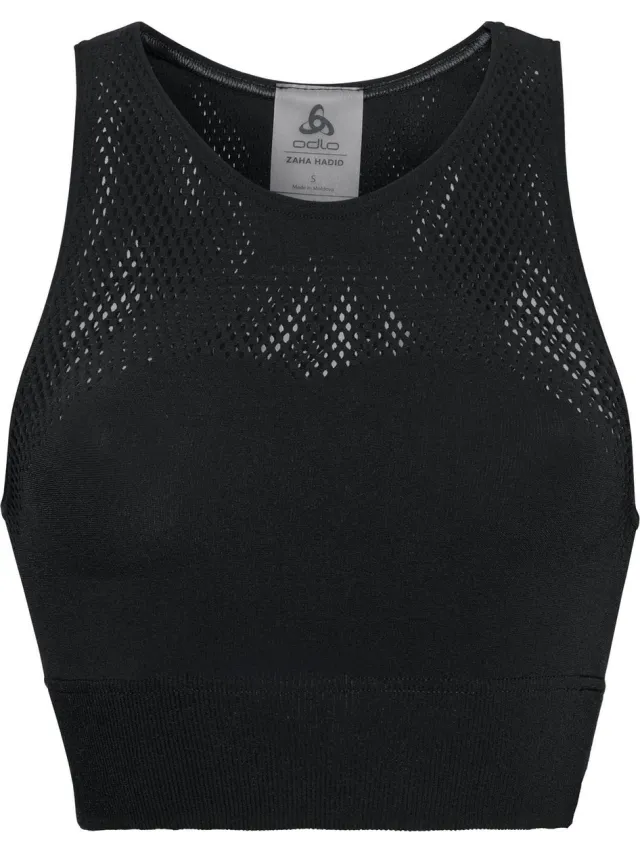 Odlo Bralette Zaha Dames Sportbeha - Black Zwart