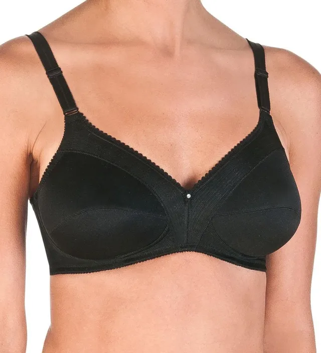 Felina Weftloc Bh zonder Beugel 0000376 004 Zwart - maat EU 75D / FR