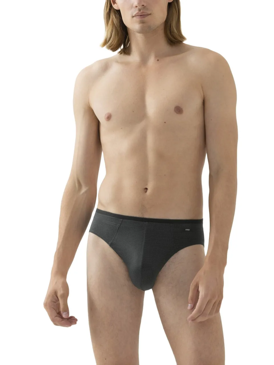 Mey Houndstooth onderbroek zwart