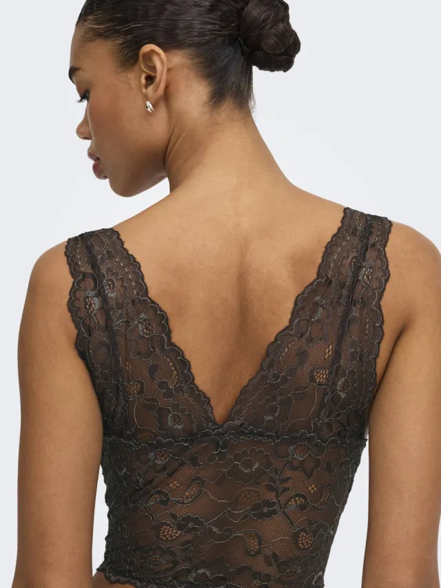 Only Chloe bralette donkerbruin, foto 5