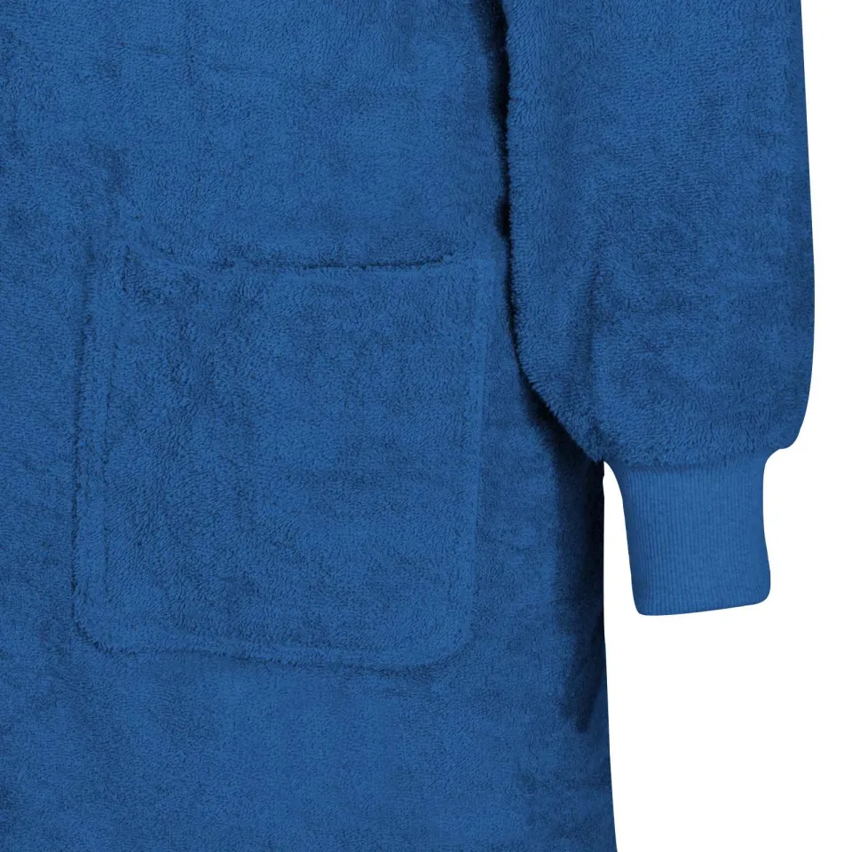 vidaXL Deken hoodie KINN Marineblauw XXL Katoen, foto 3