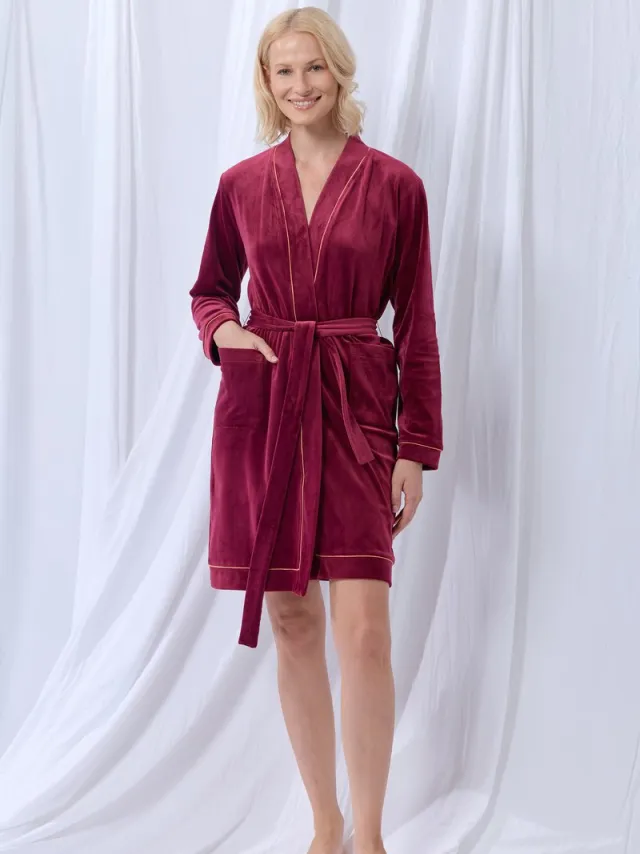 Lords & Lilies Dames Kamerjas Wijnrood Rood