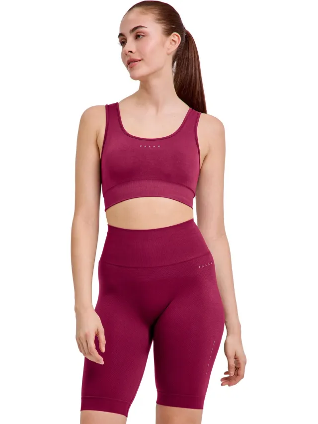 Falke Training Med Sup gemiddeld activiteitsniveau functioneel materiaal sportbeha dames rood rood 8348