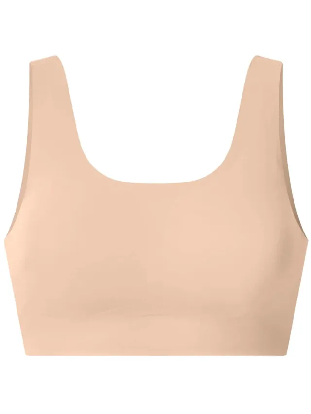esmara Geribde BUSTIER / Beha / Naadloos / BH / Beige /