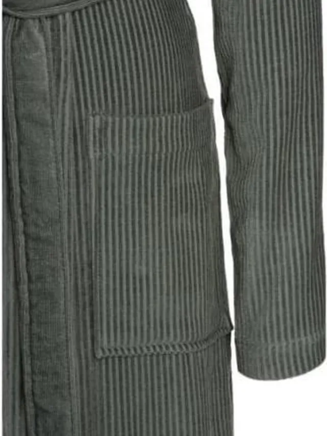 Vossen Badjas Vegan Glory - Sage Grijs