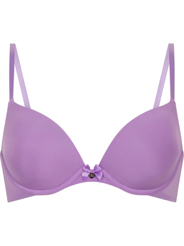 Hunkemöller Dames Lingerie Voorgevormde beugel bh Plunge - Paars