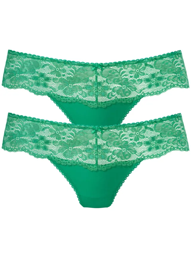 string groen set van 2, foto 2