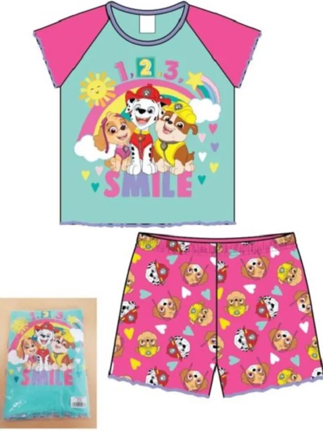 PAW Patrol shortama - 100% katoen - PAW Patrol korte pyjama multi colour