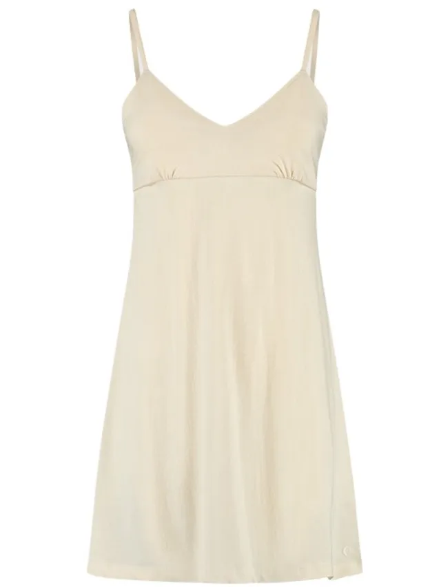 Yumeko slipdress jersey sunrise wit s Sunrise White