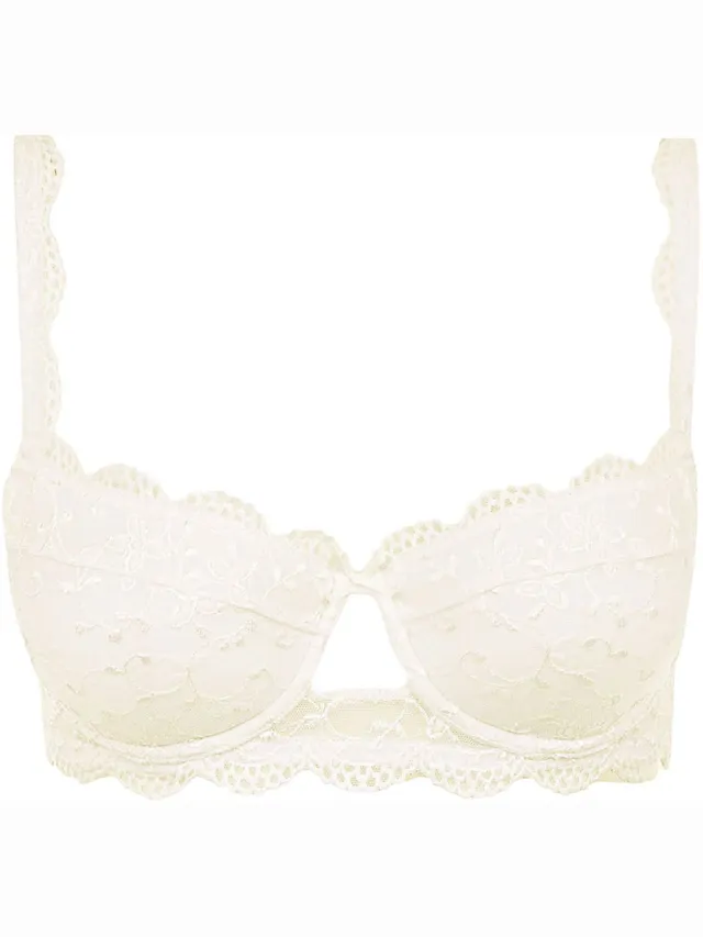 Nina von C. Balconnet Dirndl BH Silver Edition Champagne