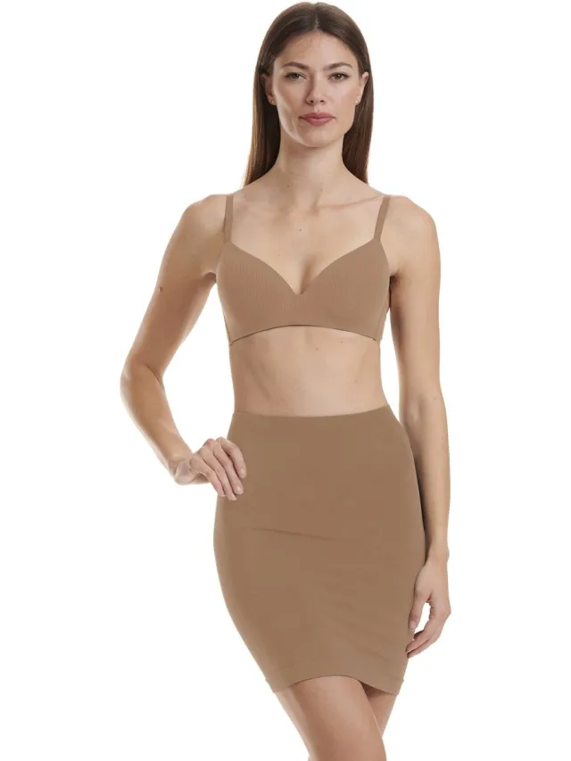 Wolford Wireless Plunge Bra Dames Beha 418-macchiato