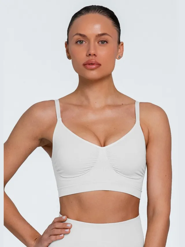 Giulia Bra Shapewear – Corrigerend Bra – Seamless – Dames – Verstelbare Bandjes - Wit