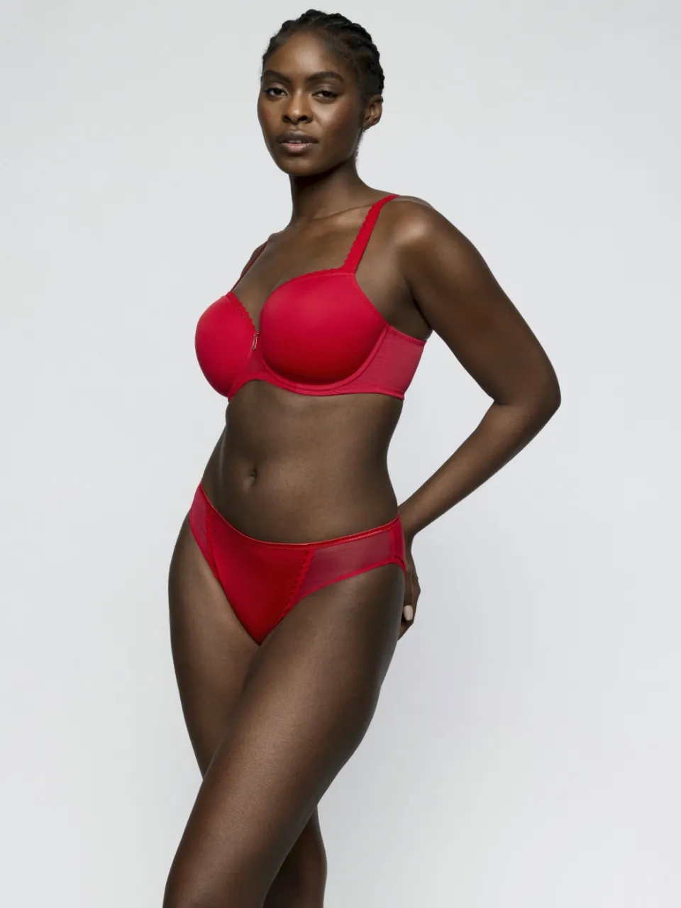 PrimaDonna Twist Wowgirl voorgevormde T-shirt-bh met beugel rood, foto 4